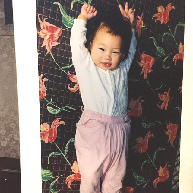 hoyeon jung childhood picture